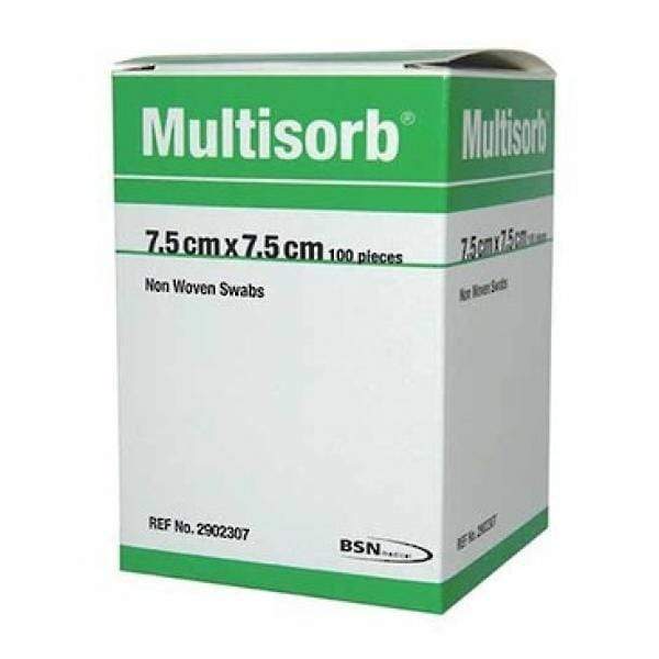 Multisorb Gauze Swabs - Non Sterile (Pack-100)