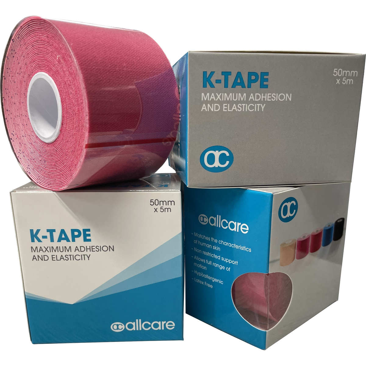 Allcare Premium K-tape For Kinesiology Method Strapping